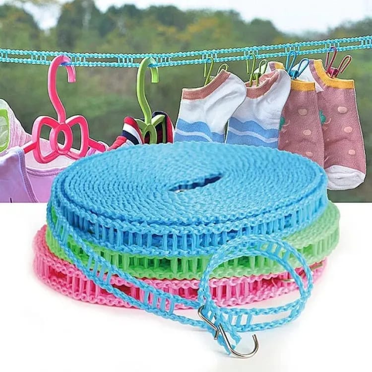 5 meters portable windproof non slip cloth line