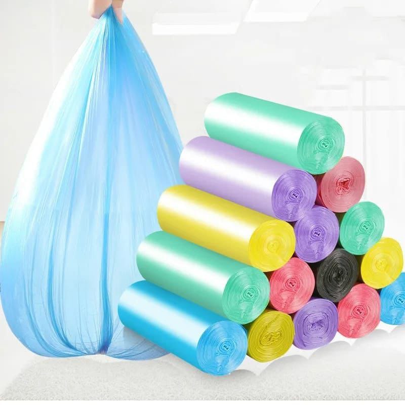Assorted Colors Trash Bags – 100 Pack