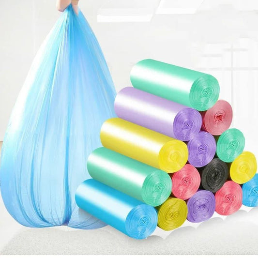 Assorted Colors Trash Bags – 100 Pack