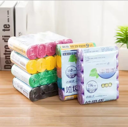 Assorted Colors Trash Bags – 100 Pack