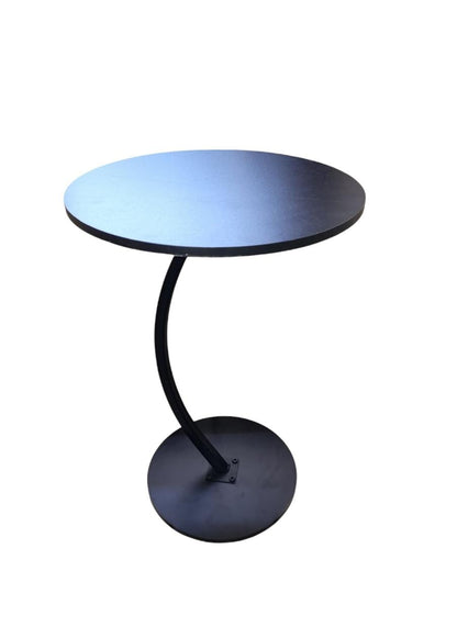 Round side table (size diameter 30cm base 40cm top height 60cm )