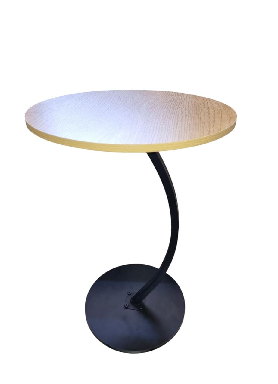 Round side table (size diameter 30cm base 40cm top height 60cm )