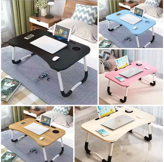 Foldable Breakfast & Laptop Table – 40x60x28cm