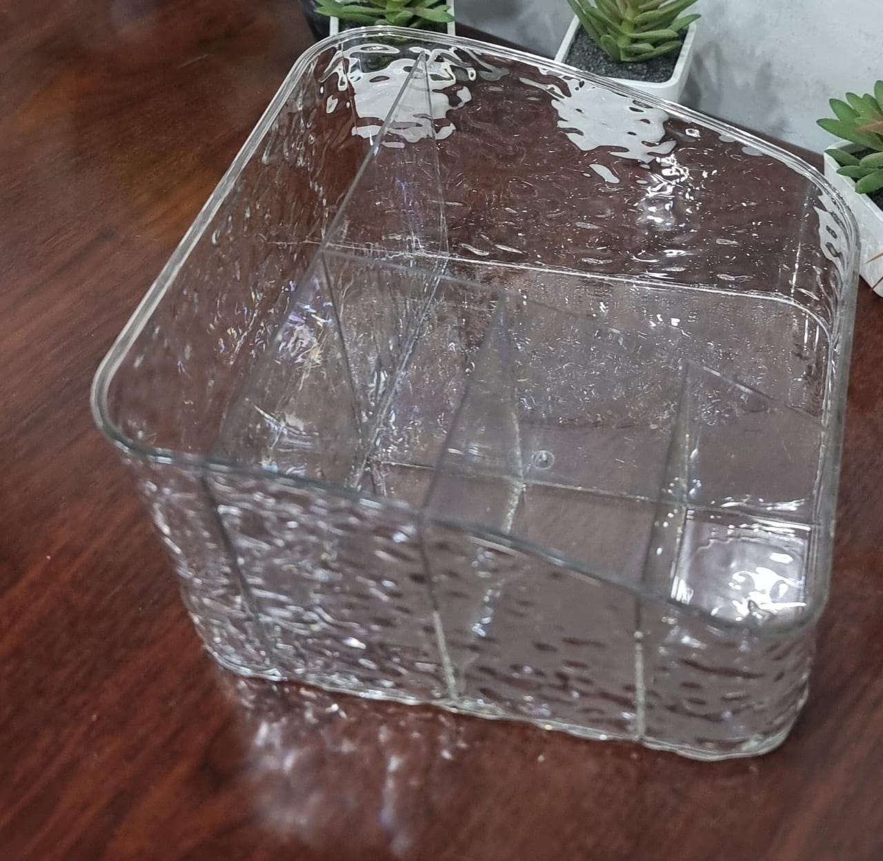 5-Slot Acrylic Makeup & Beauty Accessories Organizer