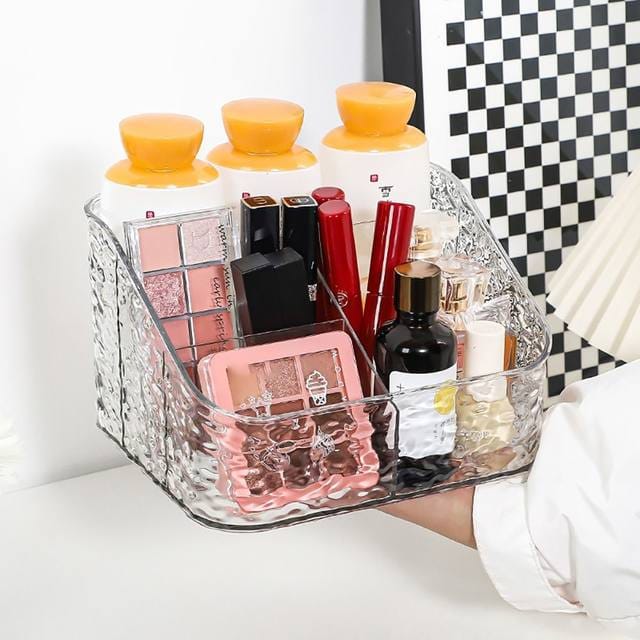 5-Slot Acrylic Makeup & Beauty Accessories Organizer