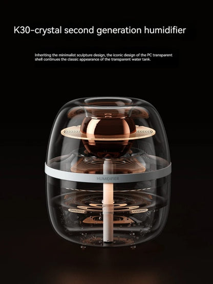 AeroGlow Dual-Mist Humidifier with Night Light
