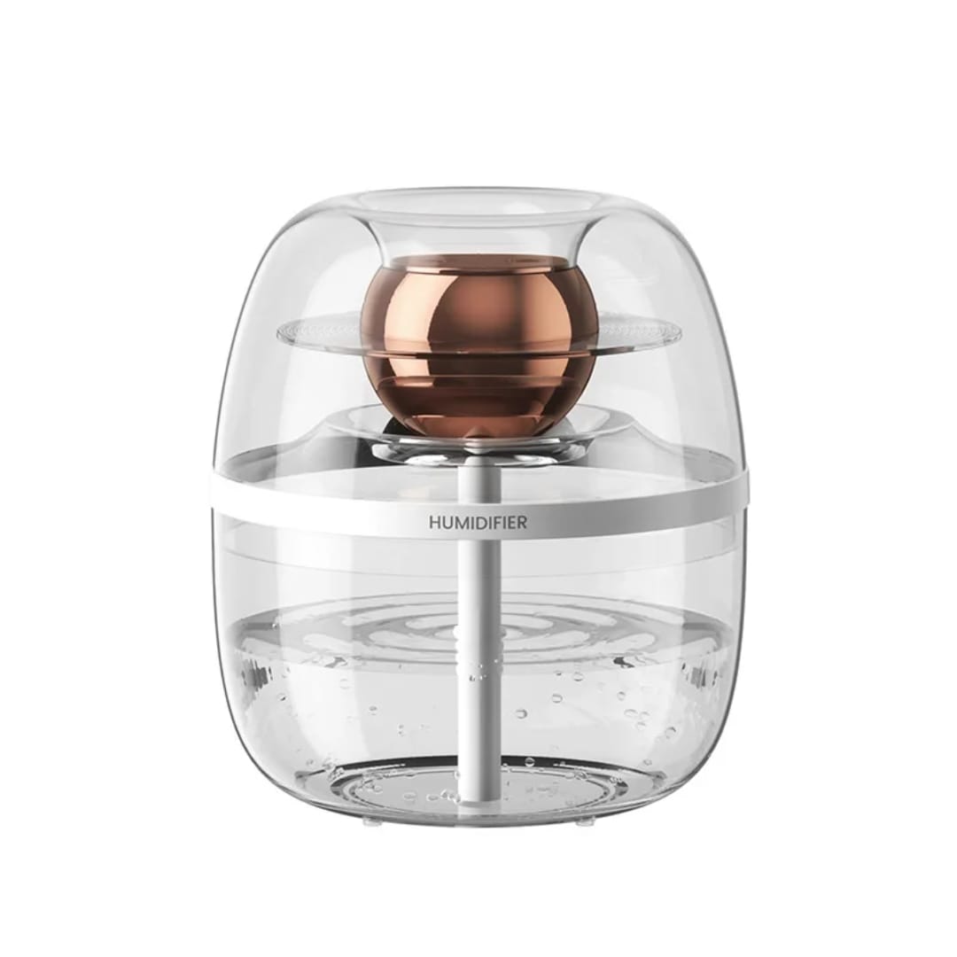 AeroGlow Dual-Mist Humidifier with Night Light
