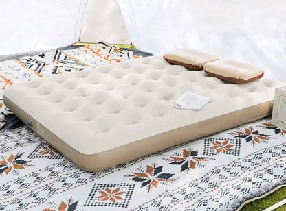 INTEX Inflatable Mattress Set with Electric Pump & 2 Pillows