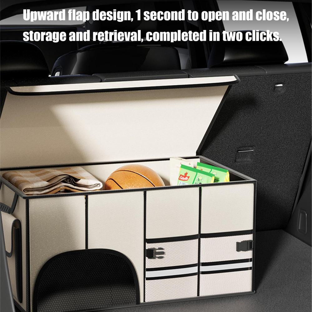 Car Trunk Foldable Storage Box Organizer – 60x35x30cm