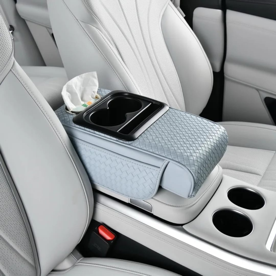 4-in-1 Auto Center Console Armrest Cushion