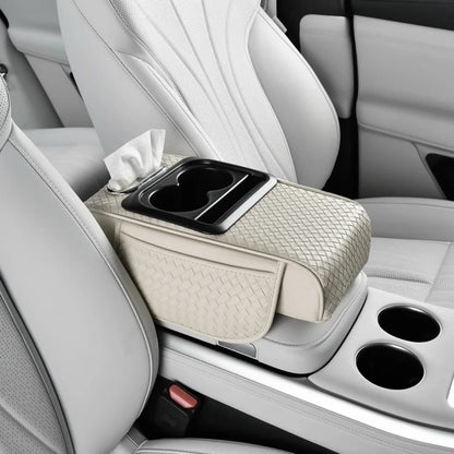 4-in-1 Auto Center Console Armrest Cushion