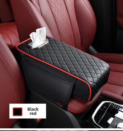 2-in-1 Car Armrest with Tissue Storage