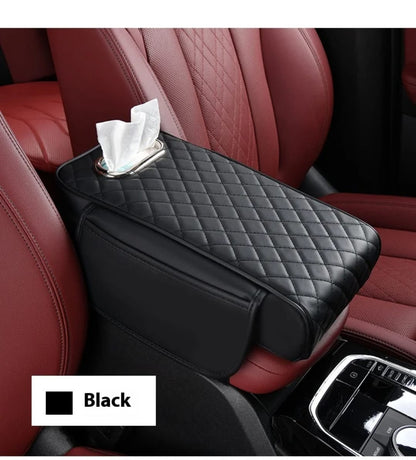 2-in-1 Car Armrest with Tissue Storage