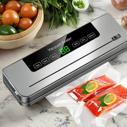 Electric Vacuum Sealer Machine with 50 Free Packaging Bags