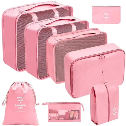 9-Piece Luggage Travel Organizer Set