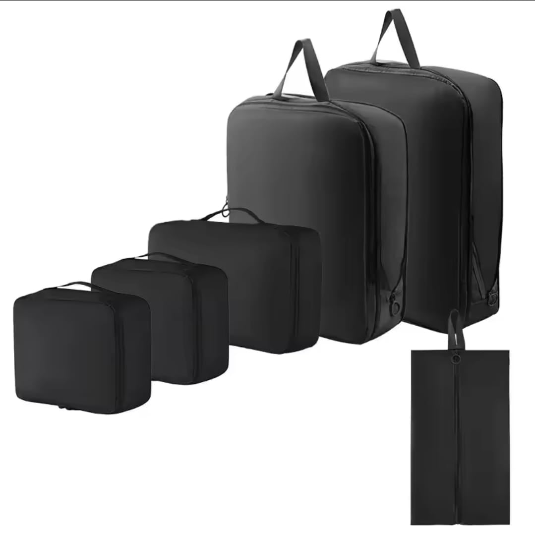 6-Piece Set Compressible Waterproof Travel Bags