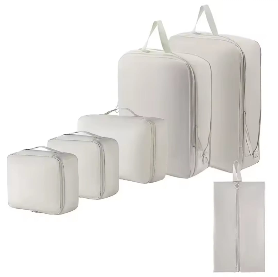 6-Piece Set Compressible Waterproof Travel Bags