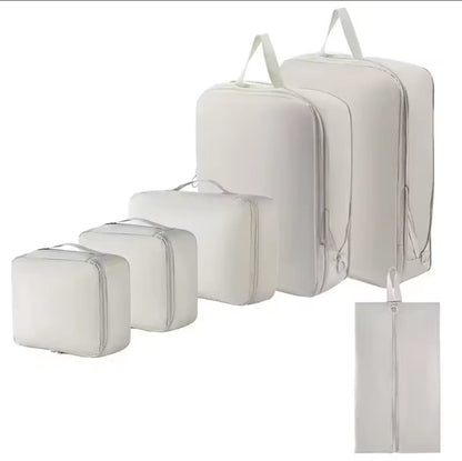 6-Piece Set Compressible Waterproof Travel Bags