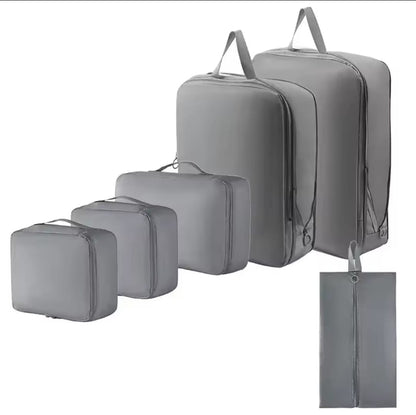 6-Piece Set Compressible Waterproof Travel Bags