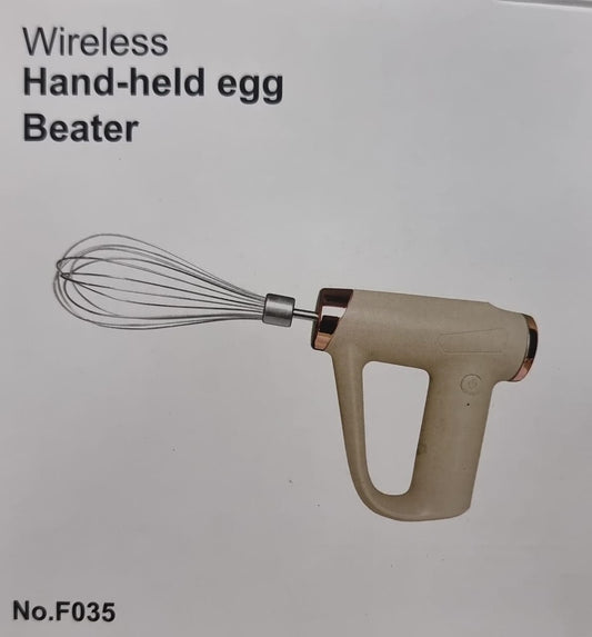 Rechargeable Wireless Hand-Held Egg Beater Whisk (2.5W)