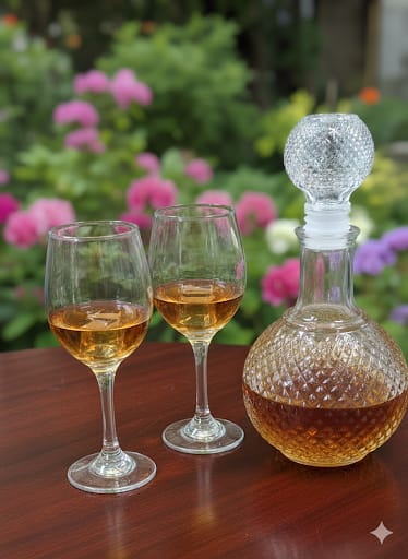 Premium Wine & Whiskey Serving Set – Glass Decanter & Glasses