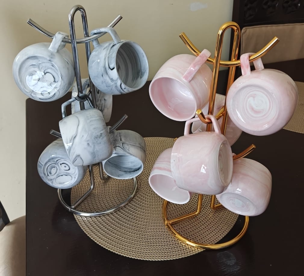 6-Piece Pot Mug Set