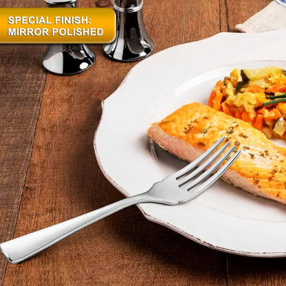 Elegant Seafood Fish Fork Set – 6 Pieces
