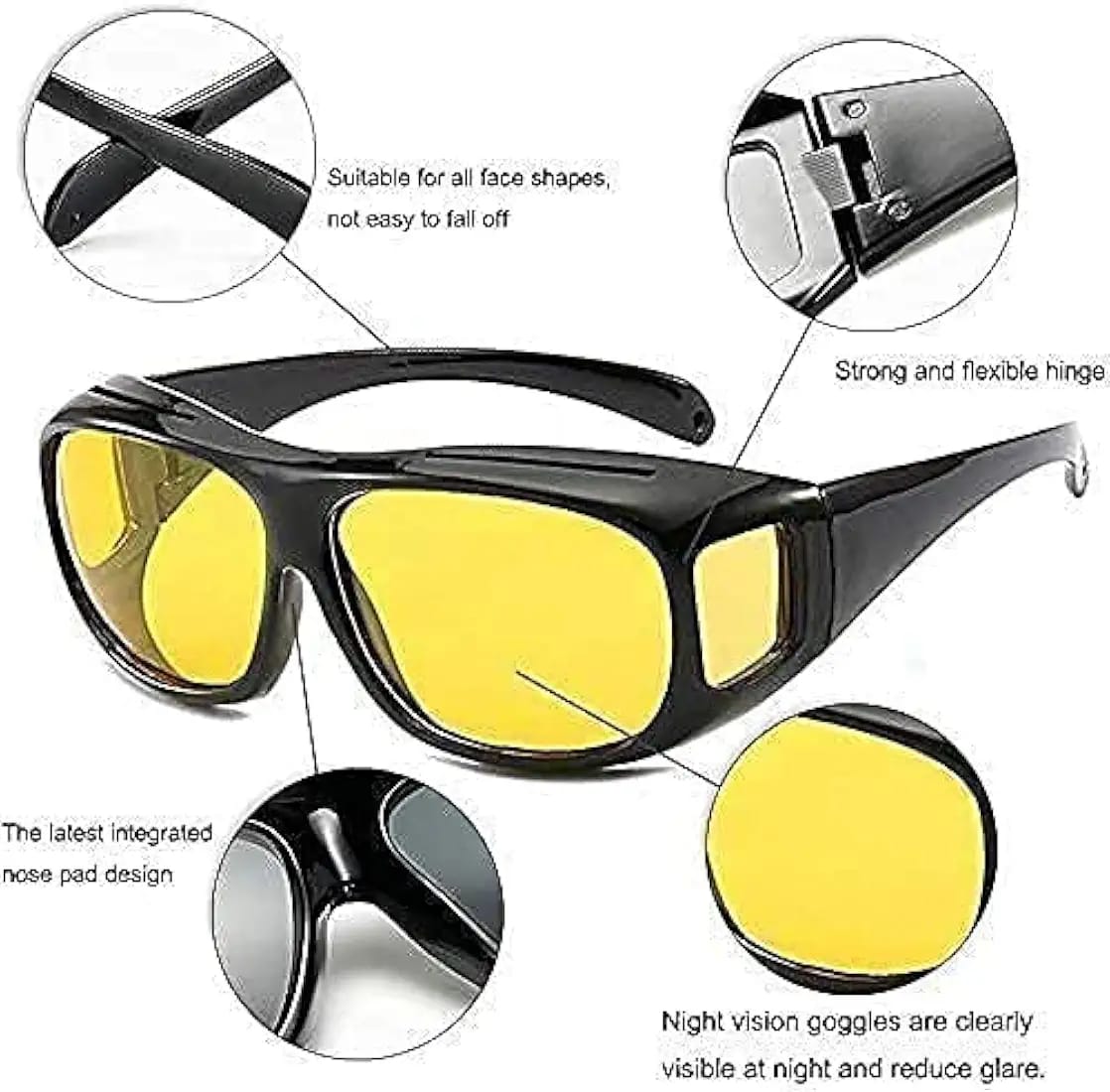 HD Vision Wrap-Around Sunglasses