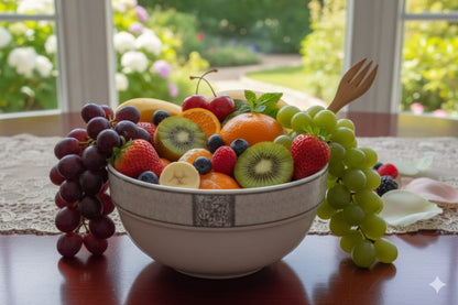 Mesh Round Stackable Ceramic Bowl – 5 Inch
