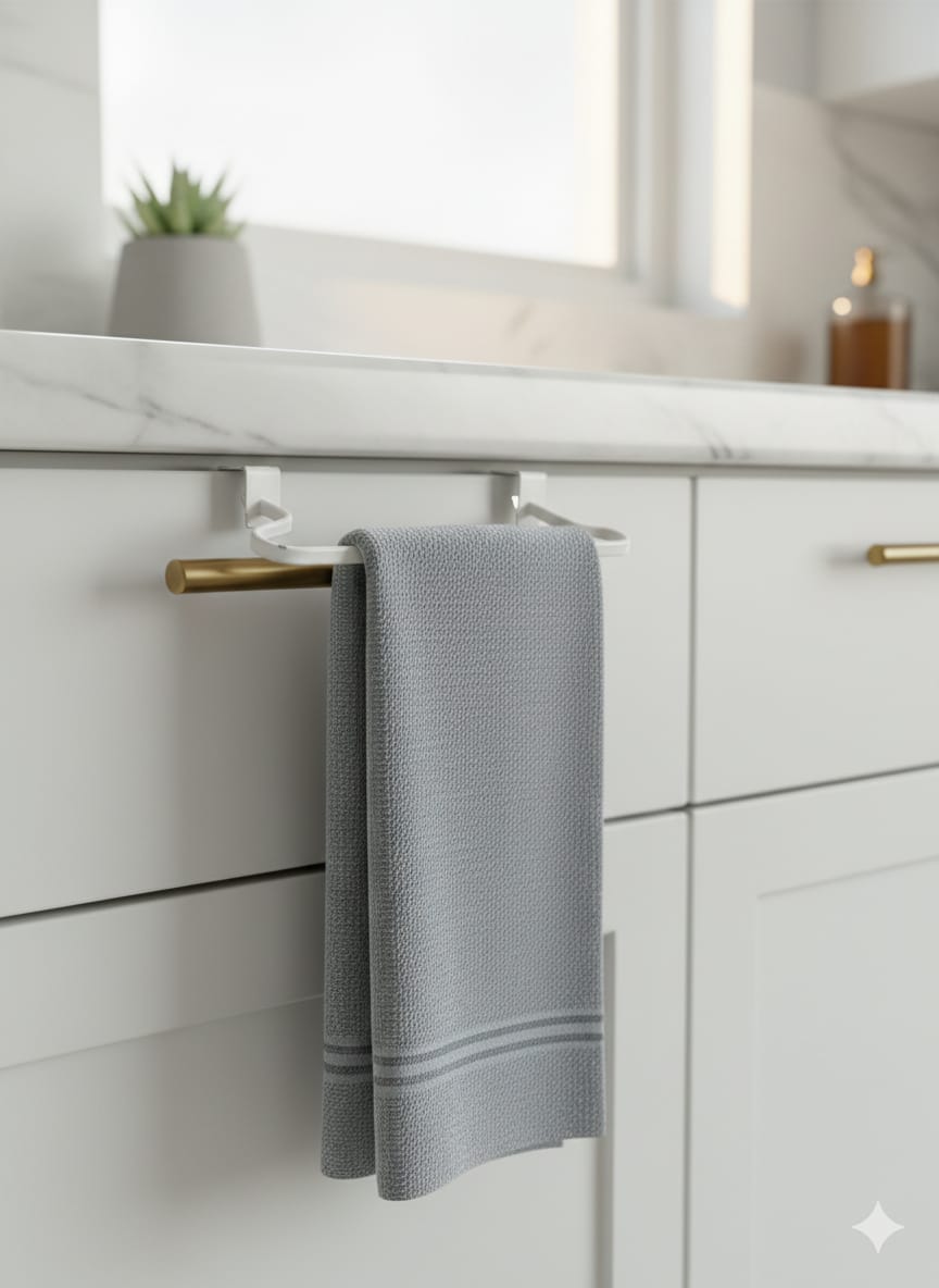 Stainless Steel Towel Hanger – 9 Inch