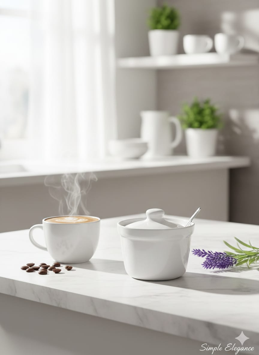 Porcelain Sugar Bowl