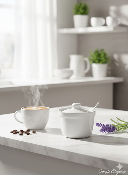Porcelain Sugar Bowl