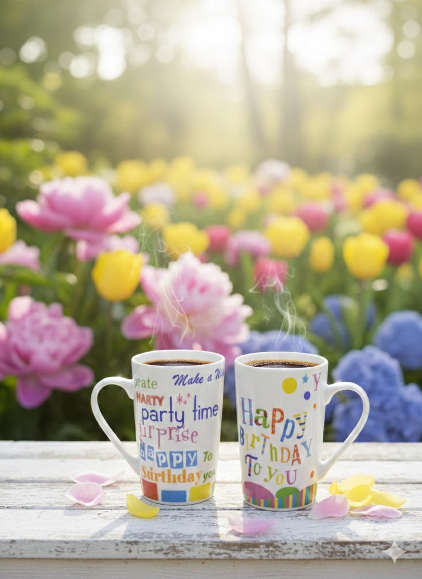 Birthday Joy Mugs – Thoughtful Gift Mugs 1PC