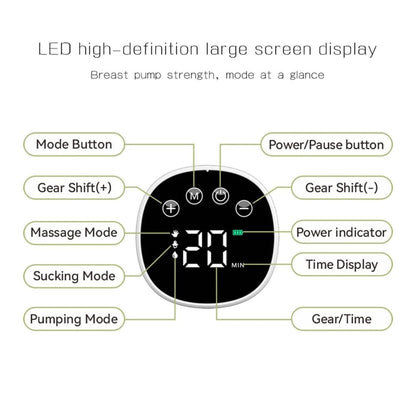 Wearable rechargeable electric pump