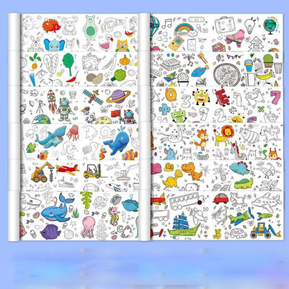 Children's Drawing Roll Coloring Paper Roll for Kids