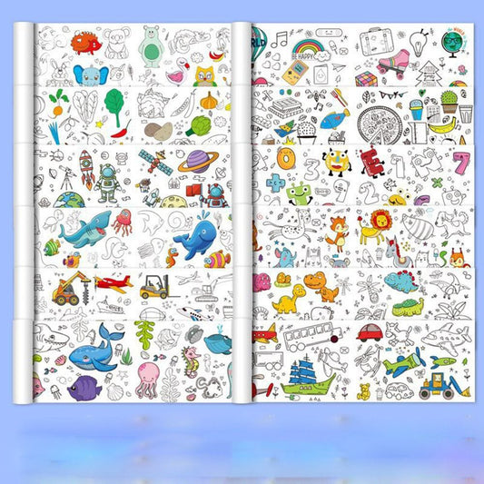 Children's Drawing Roll Coloring Paper Roll for Kids