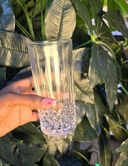 High Quality Long Glasses – Set of 6 (340ml)