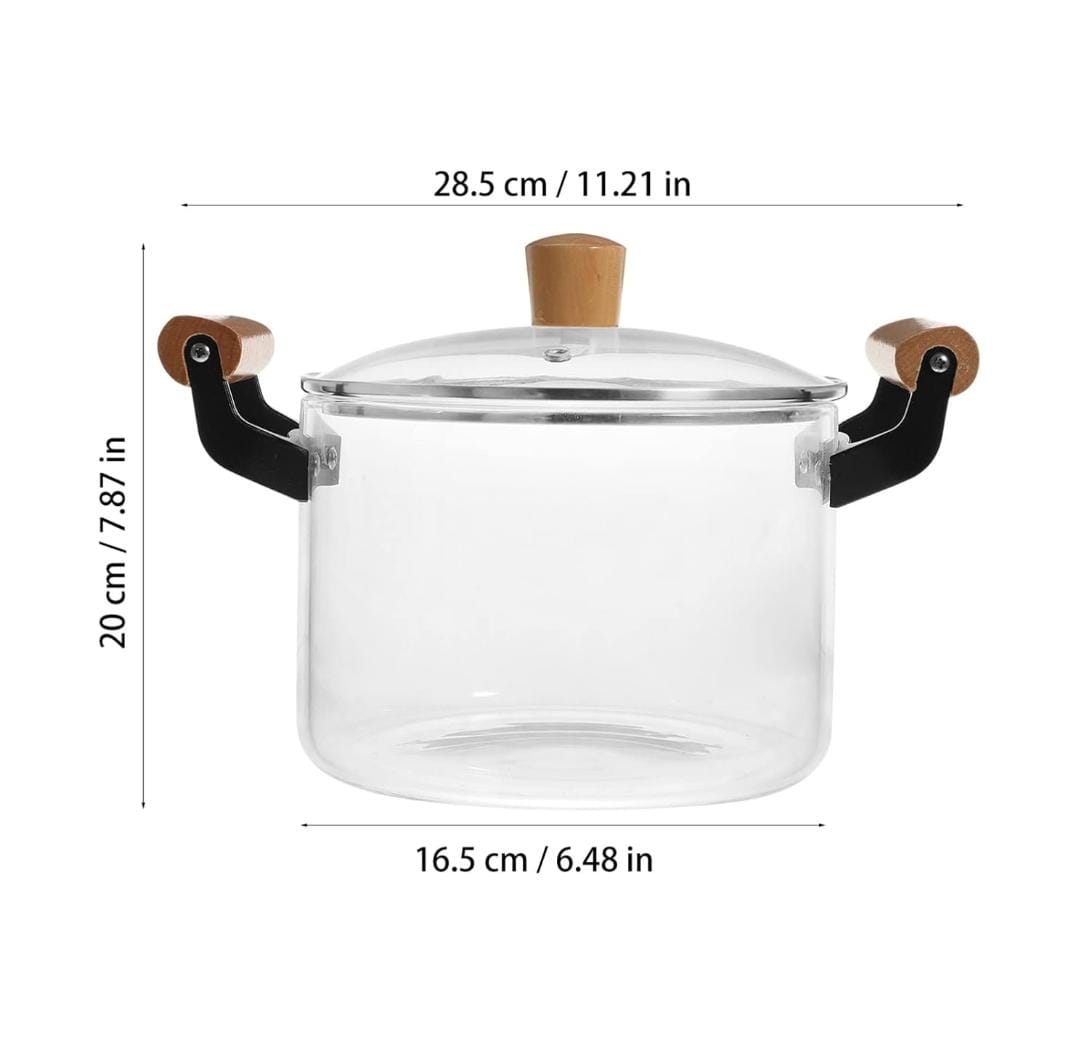 Borosilicate Cooking Pot