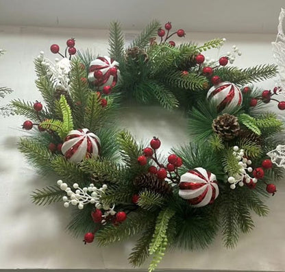 Front Door Christmas Wreath