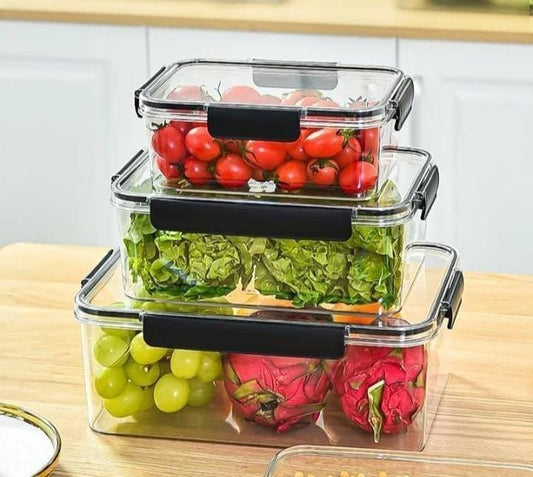 Transparent Airtight Pantry Boxes