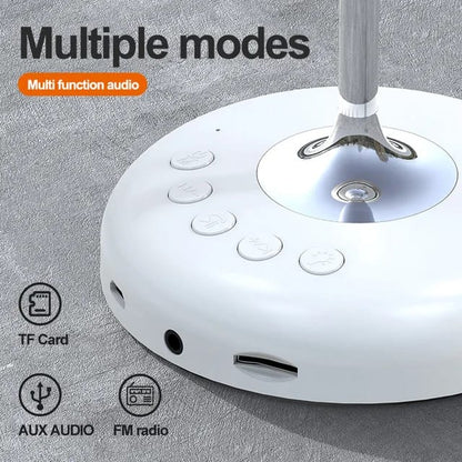 Novel Wine Glass Bedside Lamp with 6-Color Ambient Lights