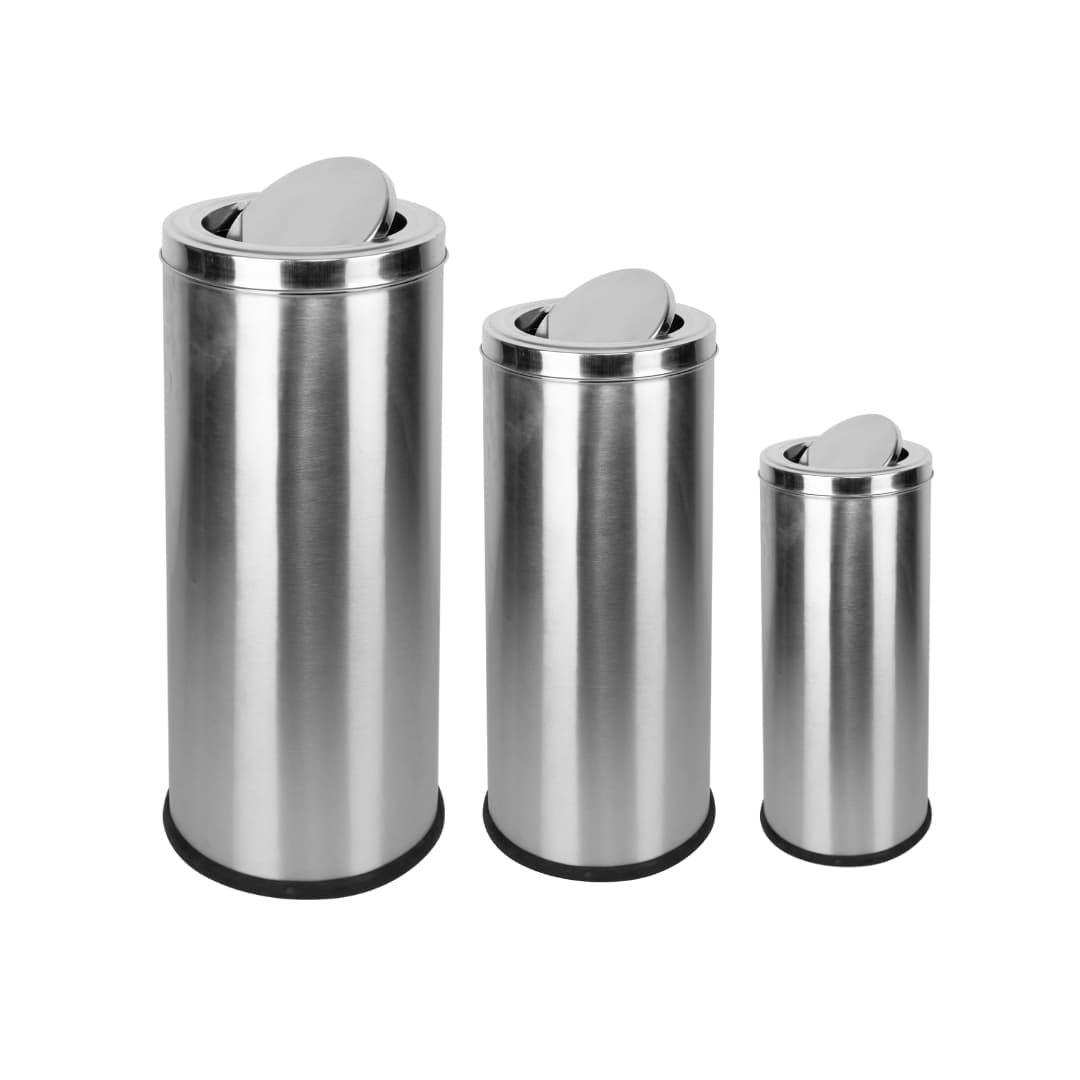 Stainless Steel Swing/Swivel Dustbin