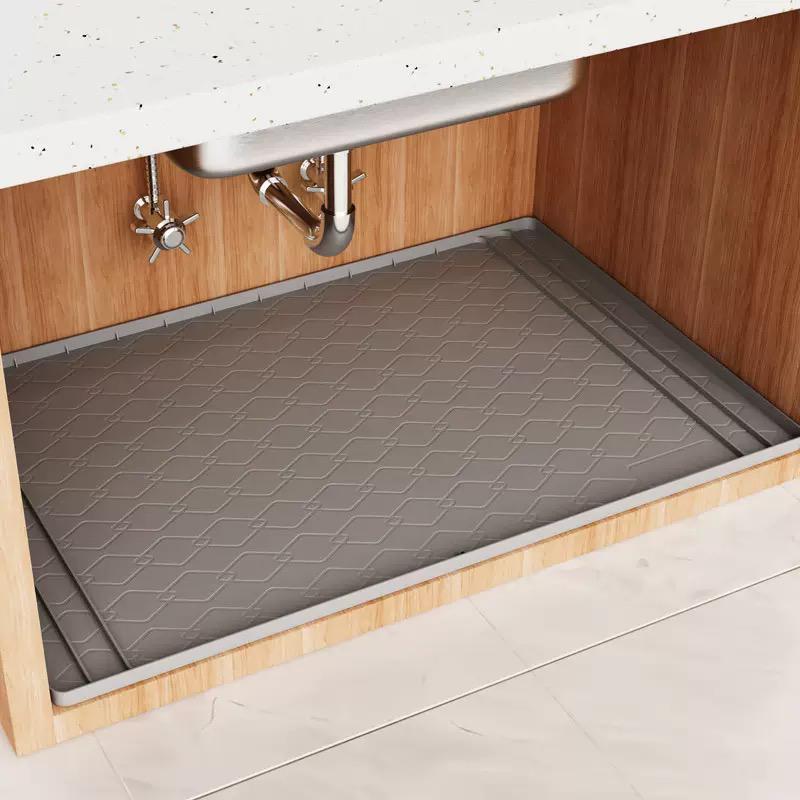Silicone Waterproof Under-Sink Shelf Mat