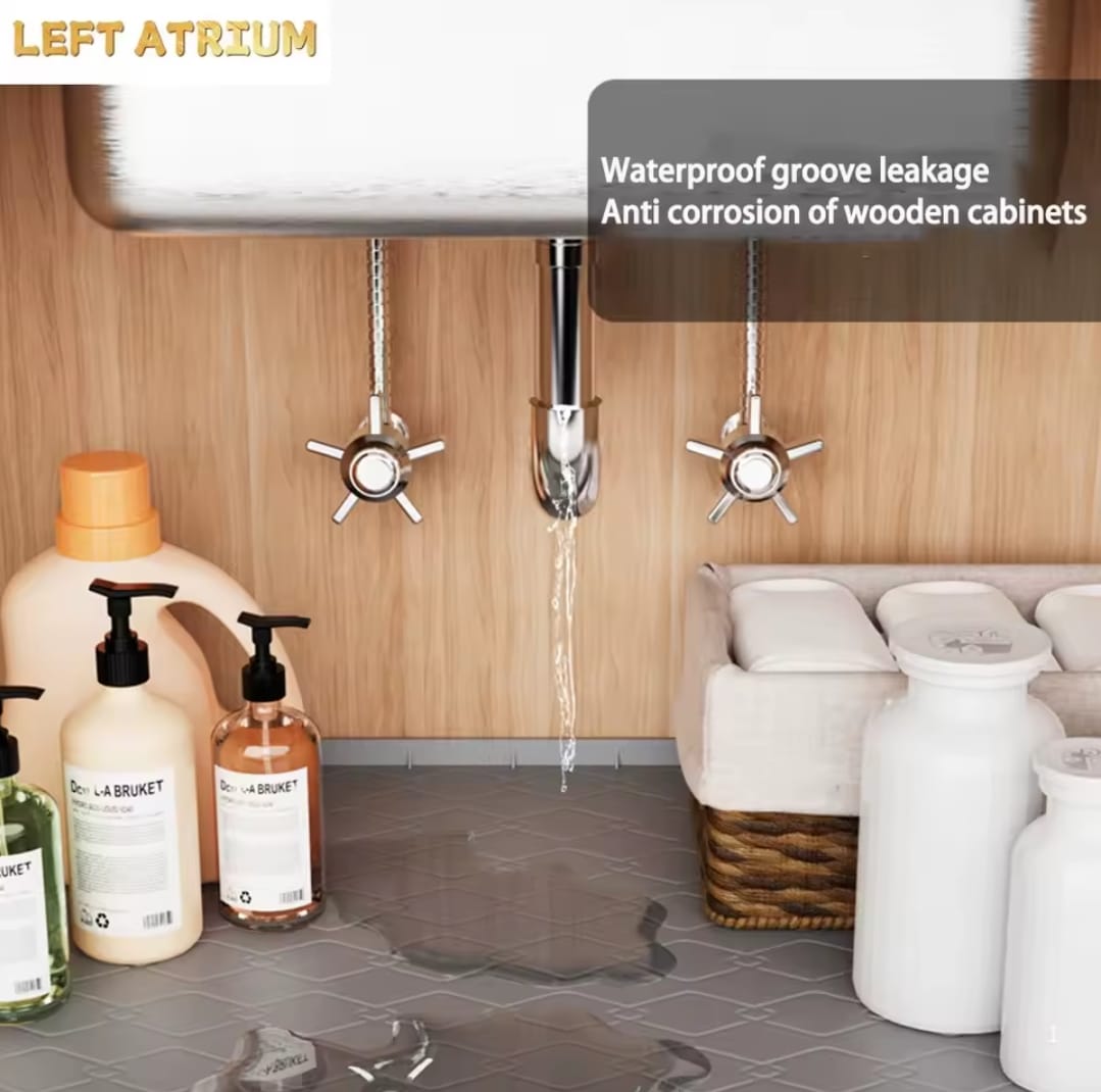 Silicone Waterproof Under-Sink Shelf Mat