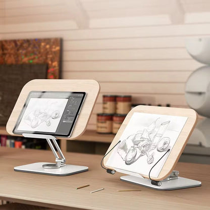 Portable Rotating Laptop and Book Stand