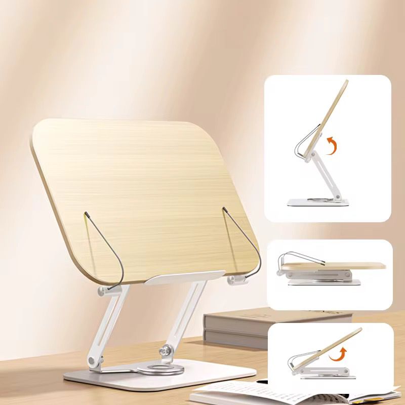 Portable Rotating Laptop and Book Stand