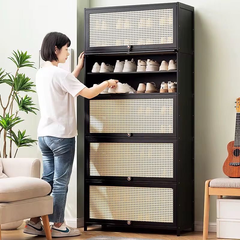 11-Layer Breathable Bamboo Shoe Storage Cabinet