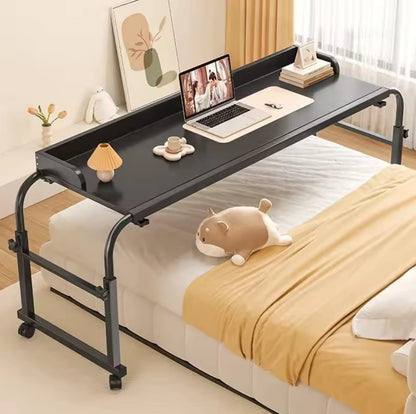 Adjustable Over-Bed Laptop Desk with Wheels