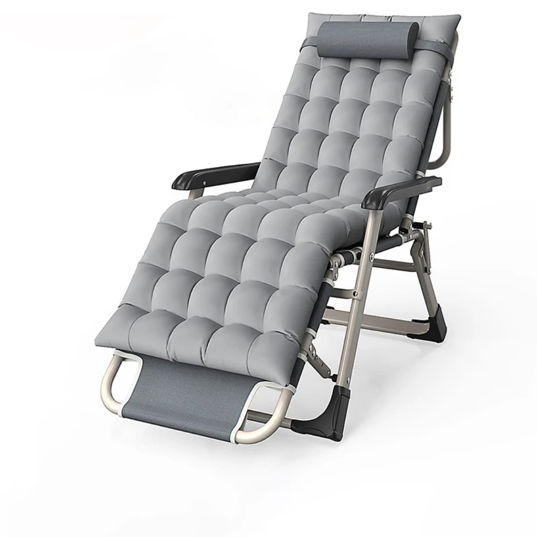 2-in-1 Foldable Chair/Bed with Cushion