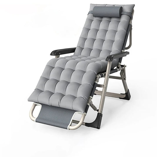2-in-1 Foldable Chair/Bed with Cushion